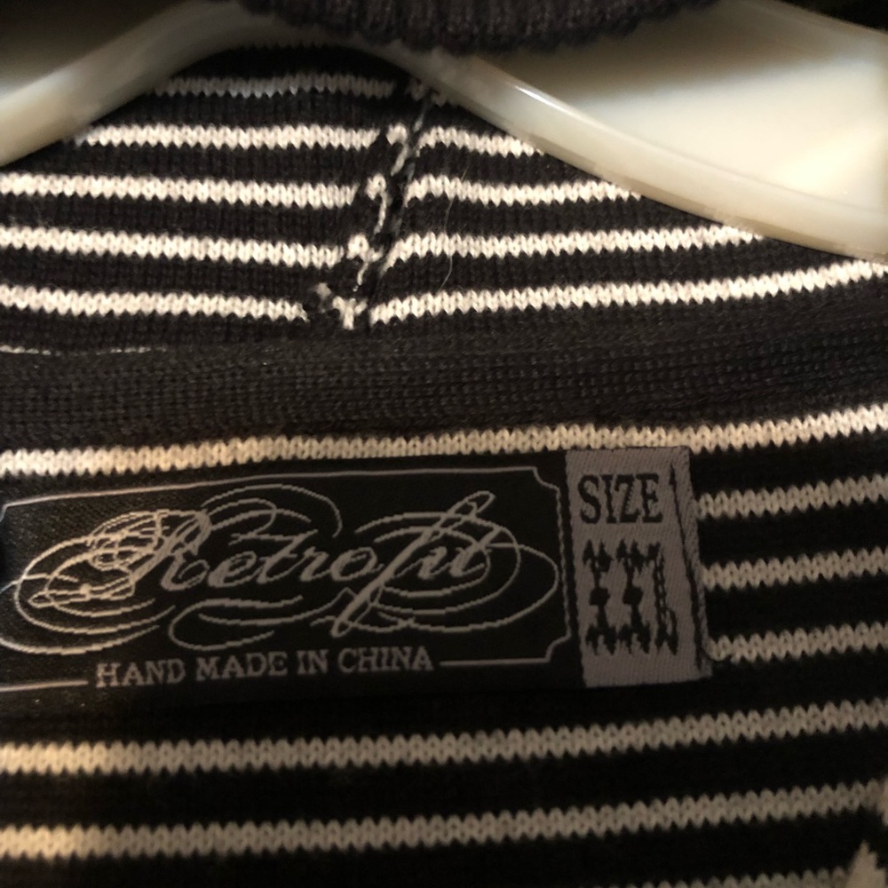 Retrofit Zip Up Hoodie